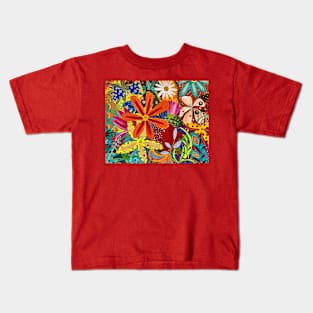 Flower jungle Kids T-Shirt